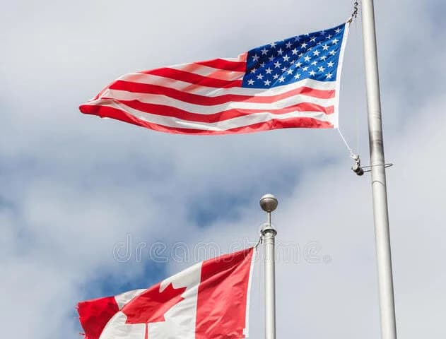 Flag-pole in Canada for work permit