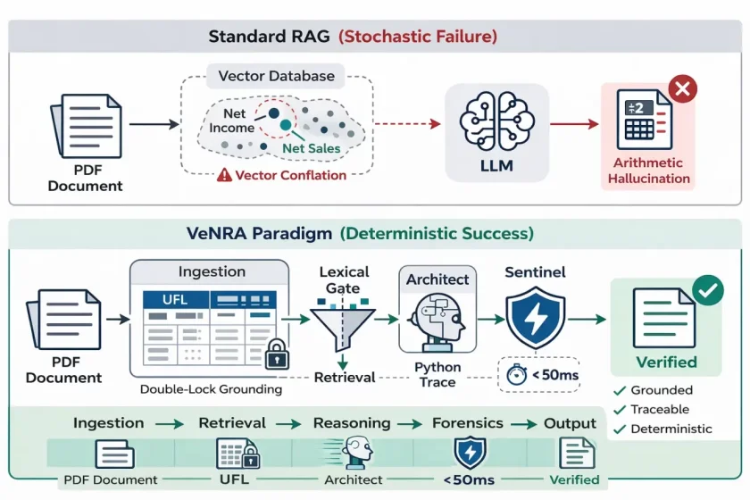 VeNRA: The Architecture Behind Zero-Hallucination Financial AI